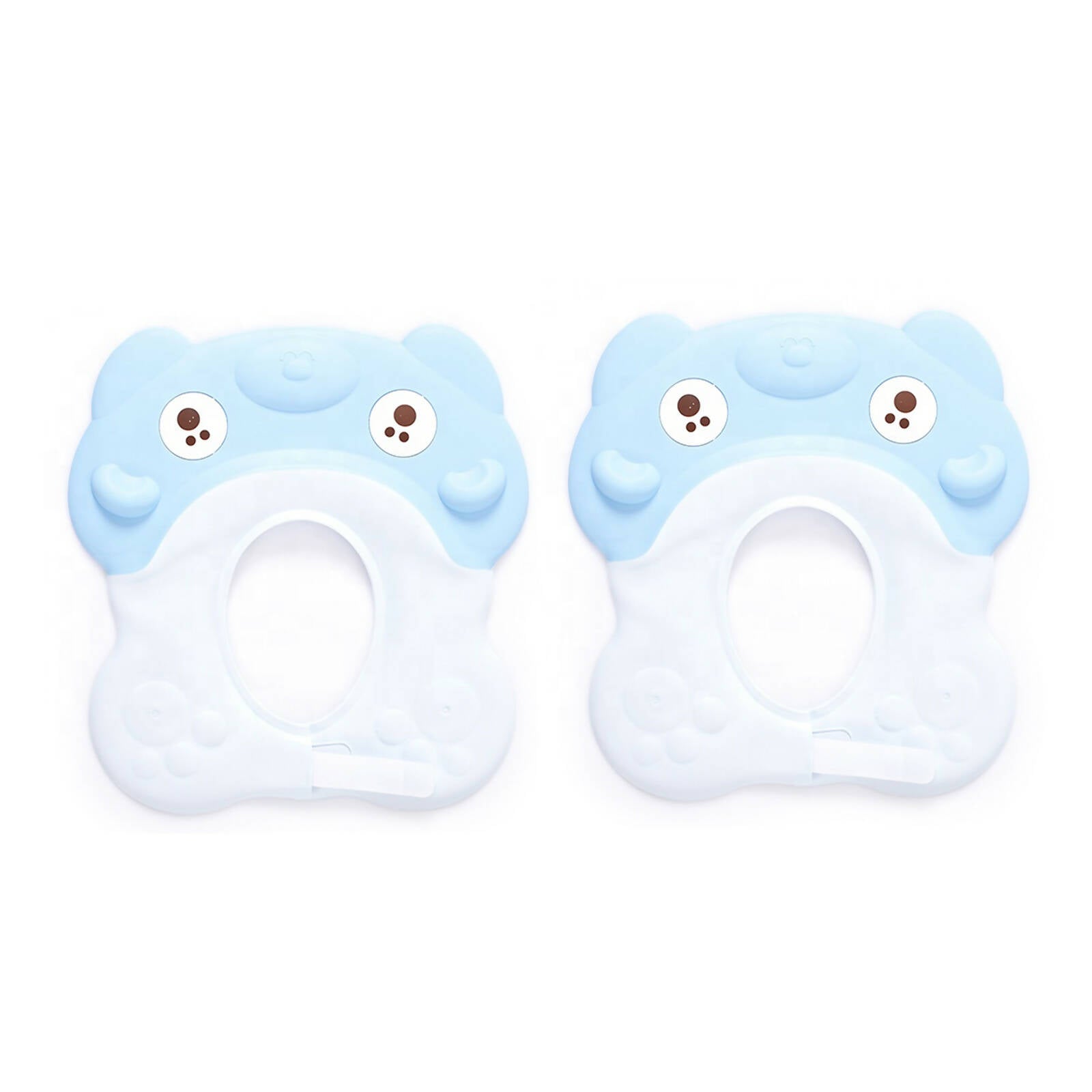 Safe-O-Kid Shampoo Shower cap for kids set of 2pcs- Blue Colour - Distacart