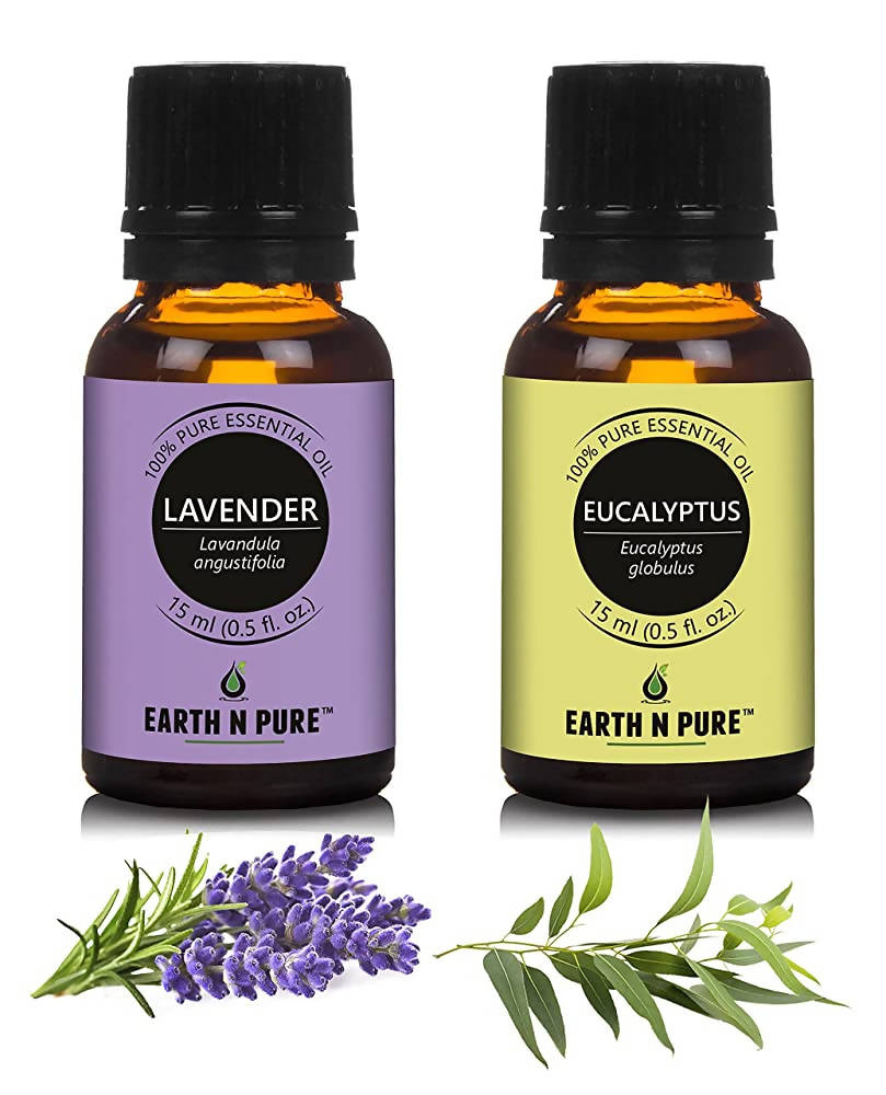 Earth N Pure Eucalyptus & Lavender Essential Oils