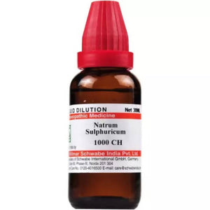 Dr. Willmar Schwabe India Natrum Sulphuricum Dilution - Distacart