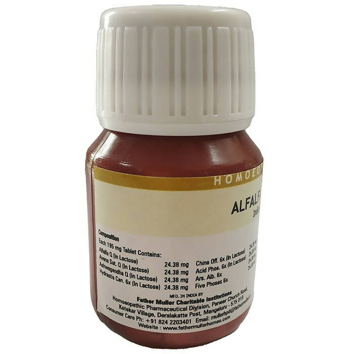 Fr Muller Alfalfa Tonic Tablets - Distacart
