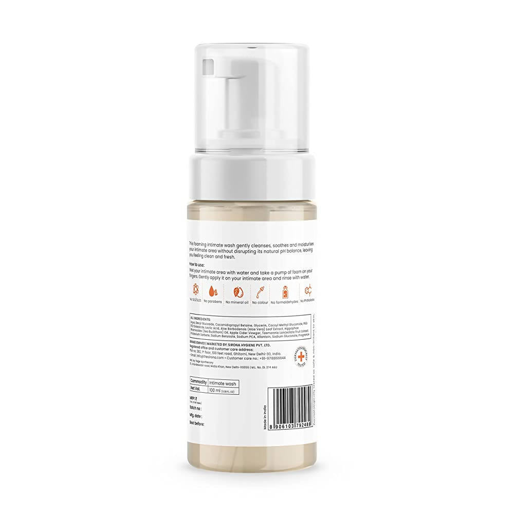 Sirona Apple Cider Vinegar Foaming Intimate Wash - Distacart