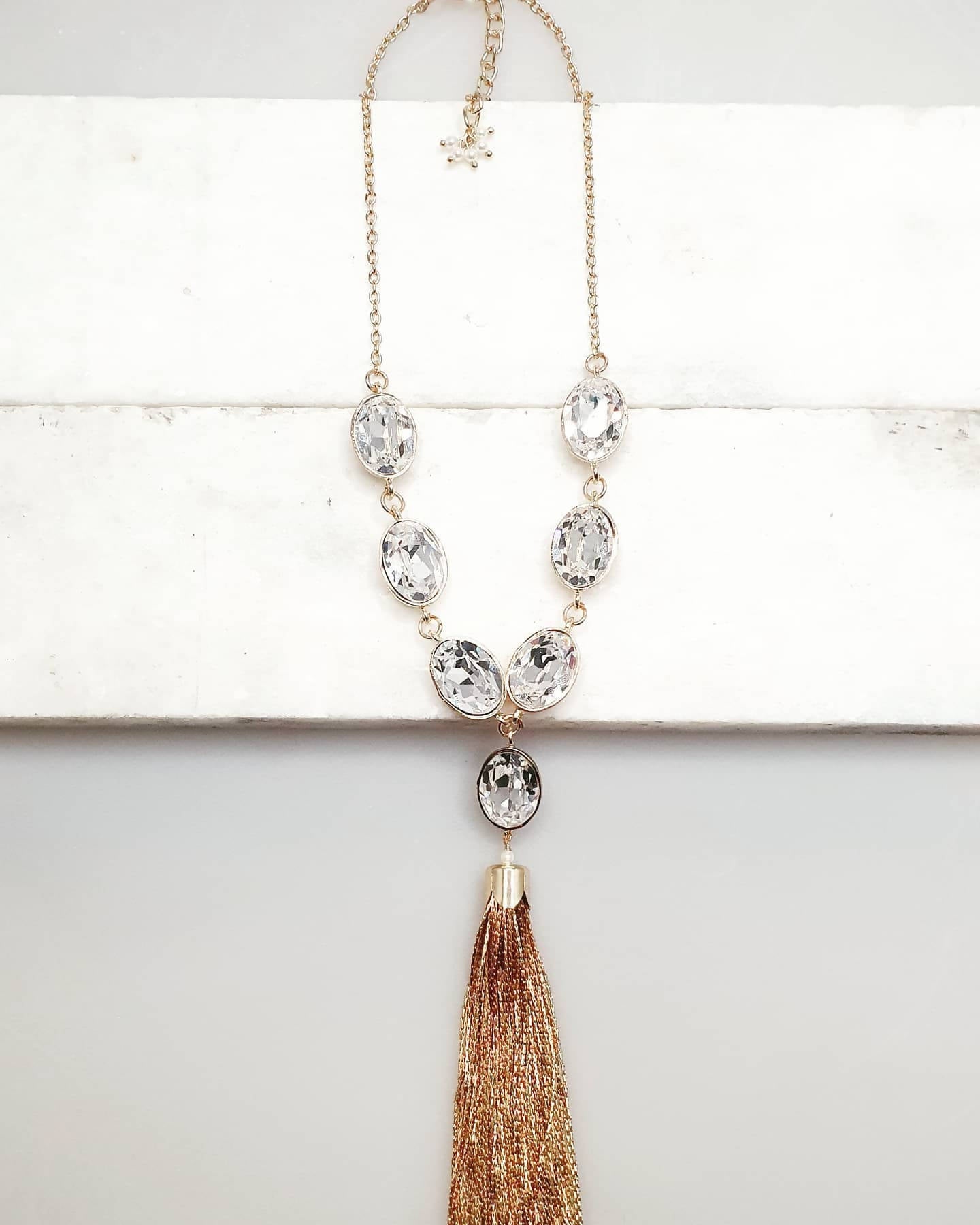 Bling Accessories Swarovski Crystal Party Wear Necklace - Distacart