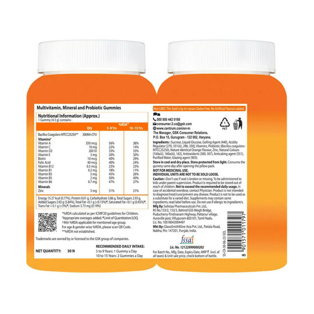 Centrum Kids Supports Overall Health Gummies - Distacart