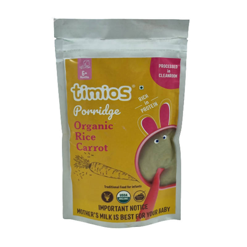 Timios Organic Rice Carrot Porridge