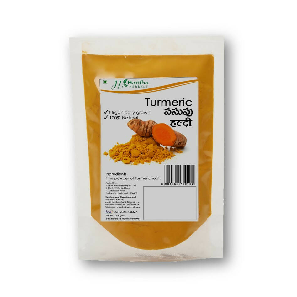 Haritha Herbals Organic Turmeric Powder - Distacart
