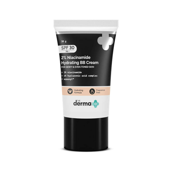 The Derma Co 2% Niacinamide Hydrating BB Cream-01 Ivory - Distacart