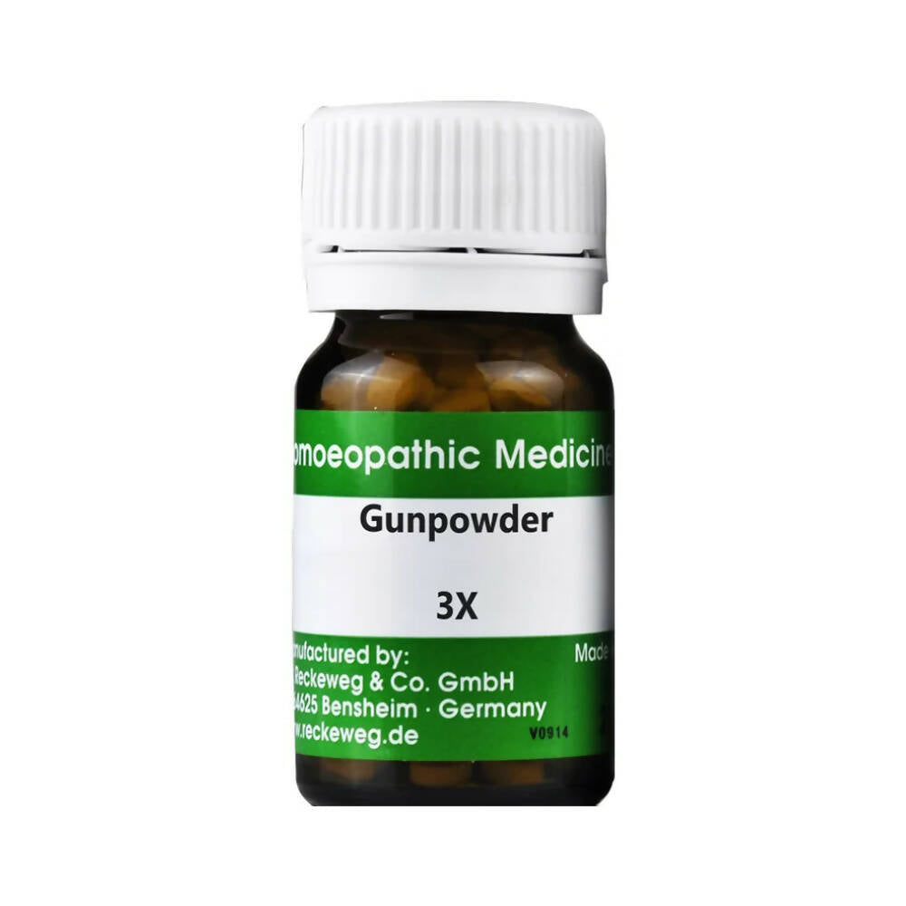 Dr. Reckeweg Gunpowder Trituration Tablets - Distacart