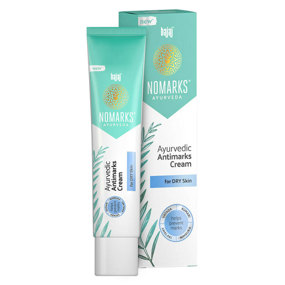 Bajaj Nomarks Ayurvedic Antimarks Cream For Dry Skin - Distacart
