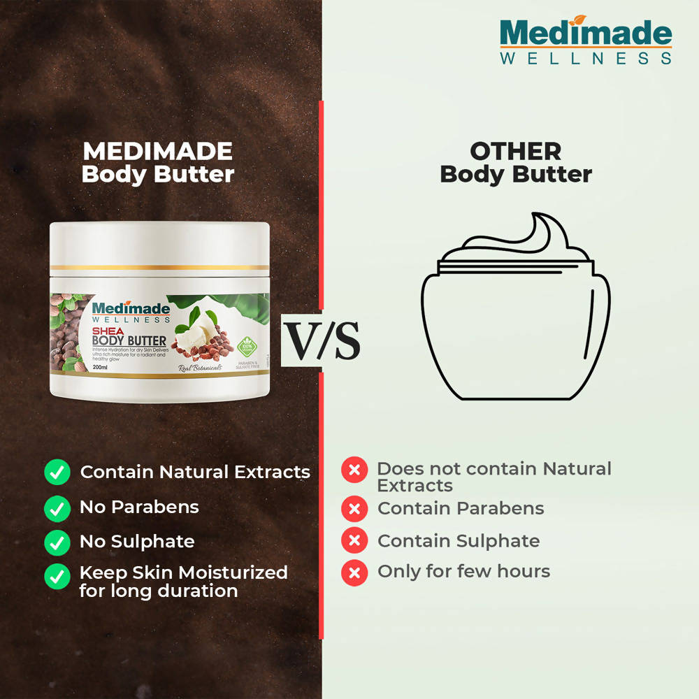 Medimade Wellness Shea Body Butter - Distacart