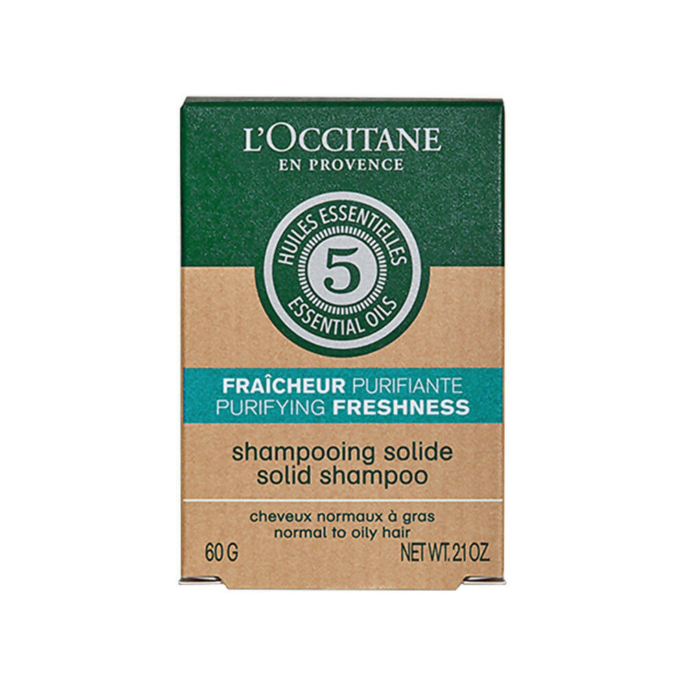 L'Occitane Purifying Refreshing Solid Shampoo - Distacart