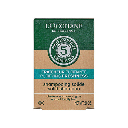 L'Occitane Purifying Refreshing Solid Shampoo - Distacart