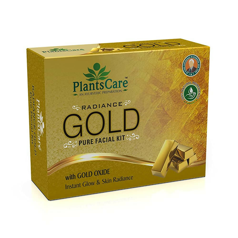 Plants Care Radiance Gold Pure Facial kit 525g - Distacart