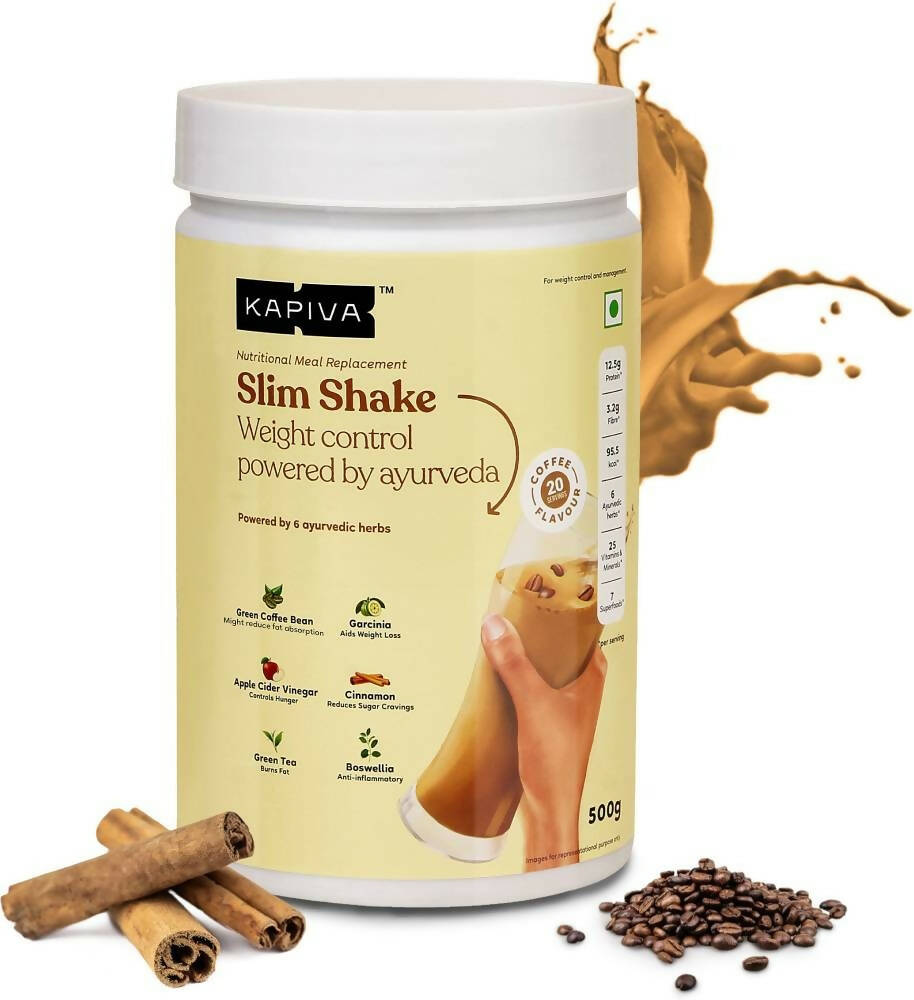 Kapiva Ayurveda Slim Shake Coffee Flavour - Distacart