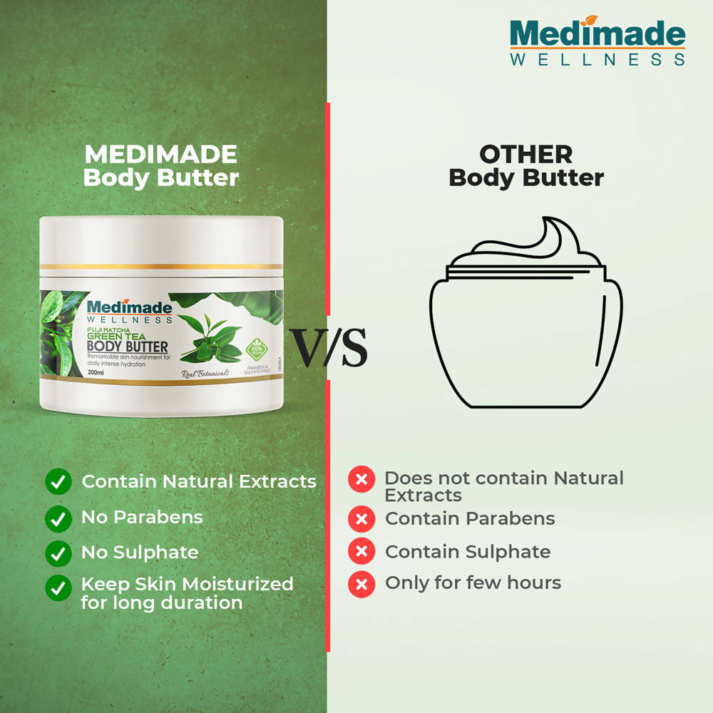 Medimade Wellness Fuji Matcha Green Tea Body Butter - Distacart