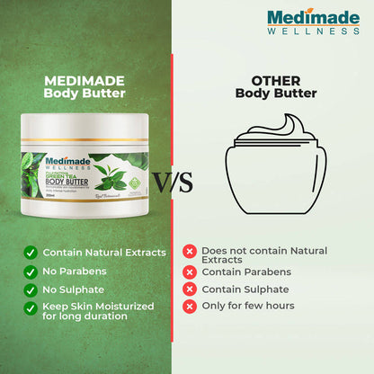 Medimade Wellness Fuji Matcha Green Tea Body Butter - Distacart