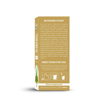 Nutriorg Aloevera Kiwi Juice - Distacart