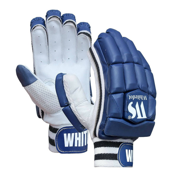 Whitedot Capital Cricket Batting Gloves Mens|Adult|Large Right Hand|Navy Blue - Distacart