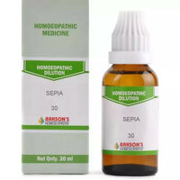 Thumbnail for Bakson's Homeopathy Sepia Dilution - Distacart