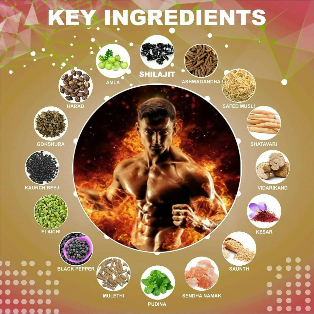 Dr Power Nutrition Sj Ayurvedic Capsules For Men - Distacart