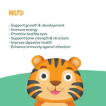 Thumbnail for OZiva Kids Superfood Growth Protein Drink Mix - Distacart