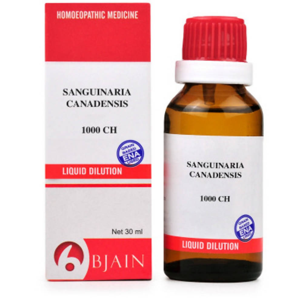 Bjain Sanguinaria Canadensis Dilution (30ML) - Distacart