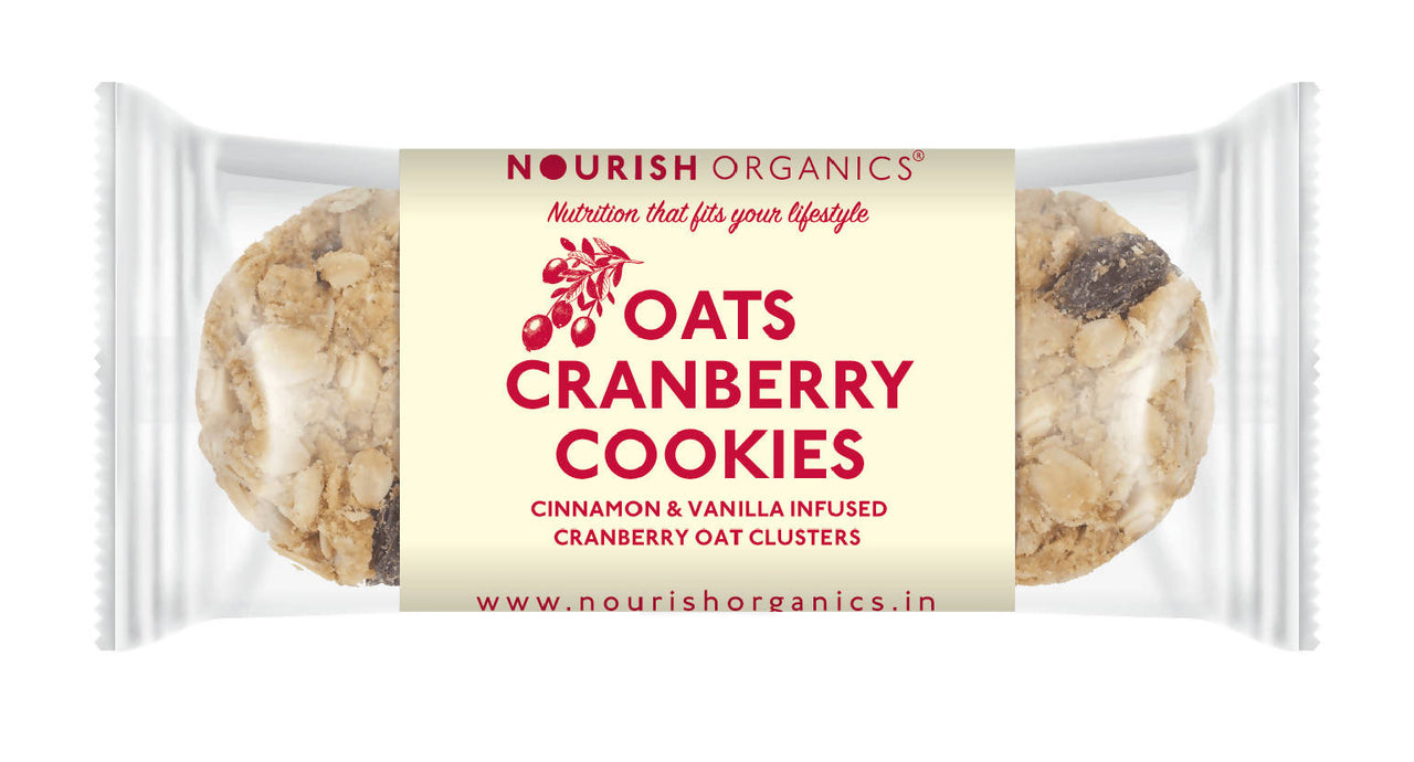 Organic oats cranberry cookies