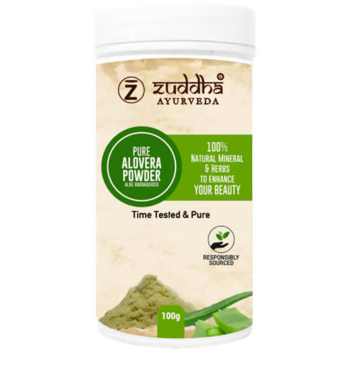 Zuddha Ayurveda Pure Aloe Vera Powder - Distacart