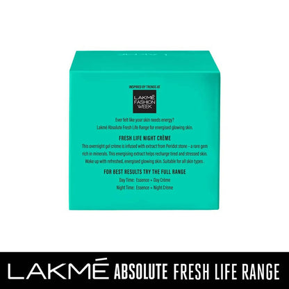 Lakme Absolute Fresh Life Night Cream - Distacart