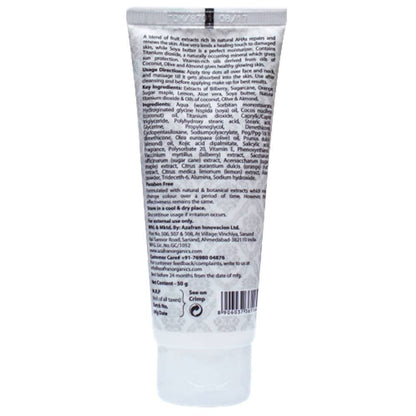Azafran Organics Daily 3-in-1 Moisturizer - Distacart