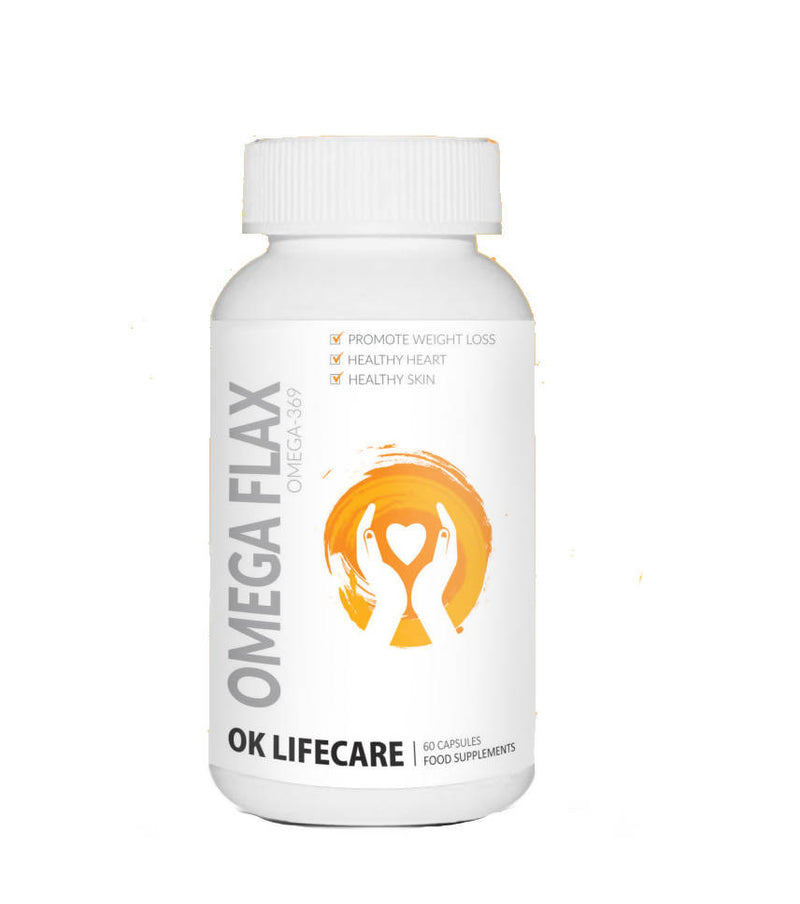 Ok Life Care Omega Flax Capsules