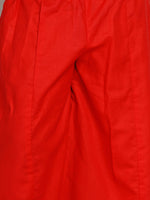 Thumbnail for Girls Yellow & Red Printed Kurta With Palazzos for Kids - Bhama - Distacart