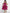 Fuchsia Jacquard Midi Dress for Kids - Bhama - Distacart