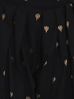 Thumbnail for Girls Black Gotta Patti Kurta with Salwar for Kids - Bhama - Distacart