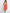 Girls Peach-Coloured Embroidered Fit And Flare Dress for Kids - Bhama - Distacart