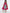 Girls Fuchsia Printed Fit and Flare Dress for Kids - Bhama - Distacart