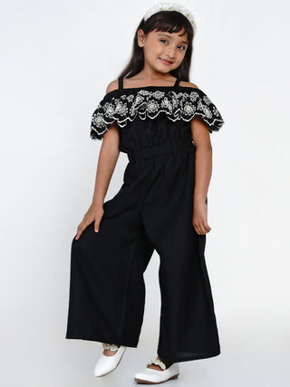 Black Jumpsuit for Kids - Bhama - Distacart