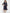 Girls Solid Navy Blue A-Line Dress for Kids - Bhama - Distacart