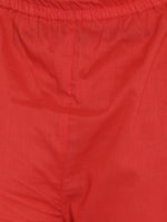 Thumbnail for Girls Yellow & Red Embroidered Kurta With Trousers & Dupatta for Kids - Bhama - Distacart