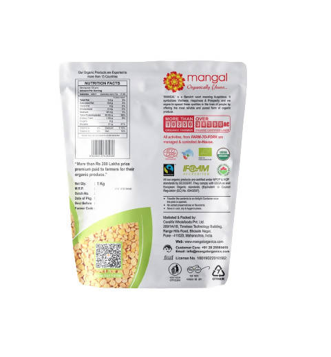 Mangal Organics Toor Dal - Distacart