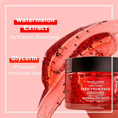 Revolution Skincare X Jake - Jamie Watermelon Hydrating Face Mask - Distacart