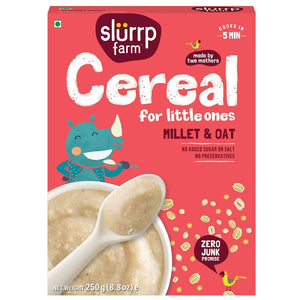 Slurrp Farm Millet & Oat Cereal for Little Ones