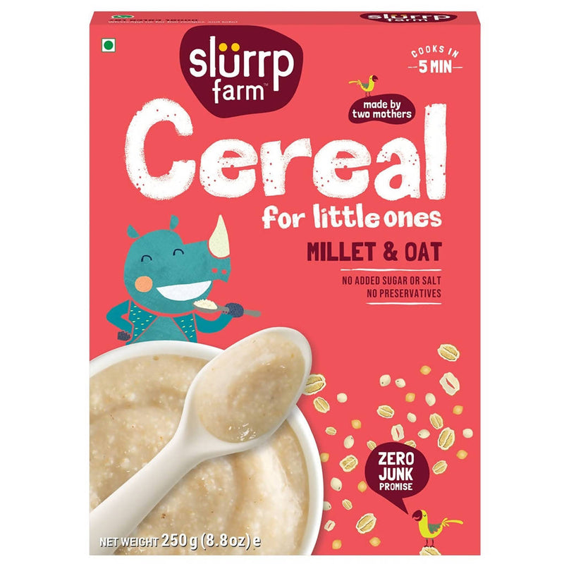 Slurrp Farm Millet &amp; Oat Cereal for Little Ones
