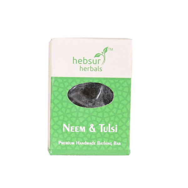 Hebsur Herbals Neem and Tulsi Soap - Distacart
