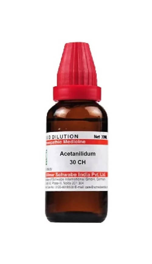 Dr. Willmar Schwabe India Acetanilidum Dilution