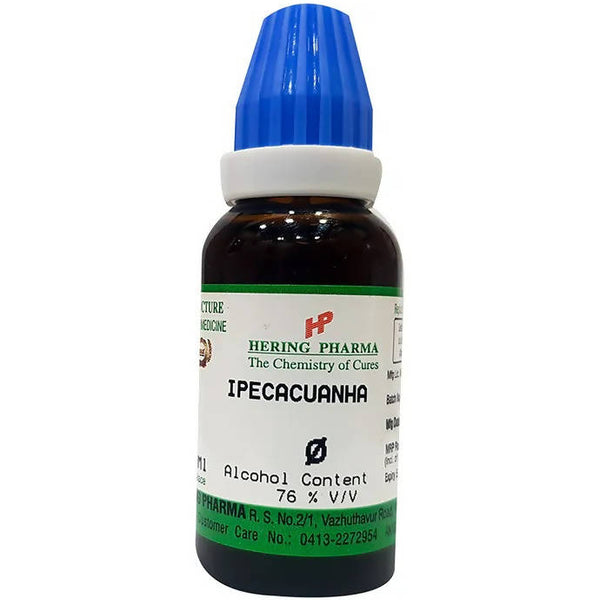 Hering Pharma Ipecacuanha Mother Tincture Q - Distacart