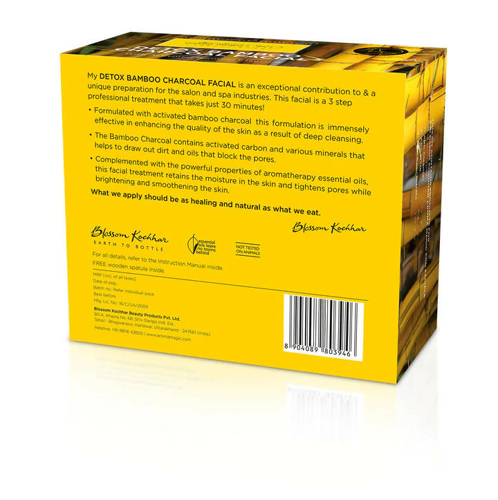 Blossom Kochhar Aroma Magic Detox Bamboo Charcoal Facial (Pro) - Distacart