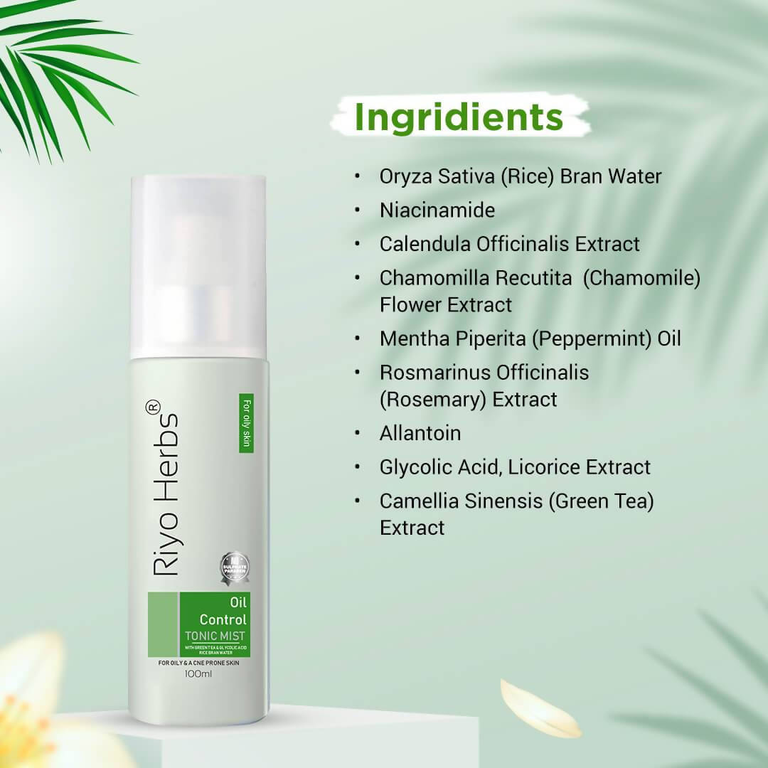Riyo Herbs Oil Control Tonic Mist For Oily Skin
