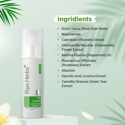 Riyo Herbs Oil Control Tonic Mist For Oily Skin