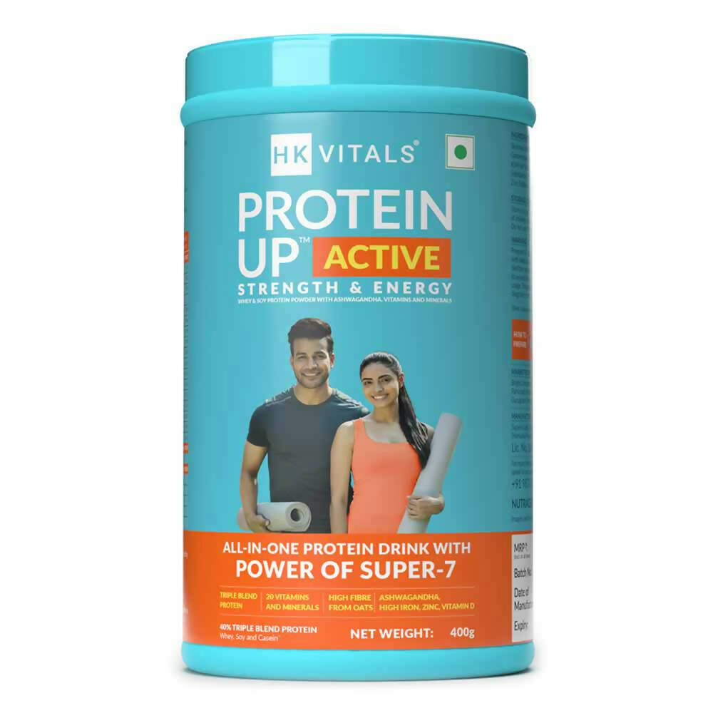 HK Vitals ProteinUp Active Strength & Energy (No Added Sugar) - Distacart