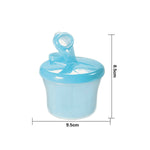 Thumbnail for Safe-O-Kid Bpa Free, Portable Milk Powderfood Storage Box For Baby, Blue - Distacart